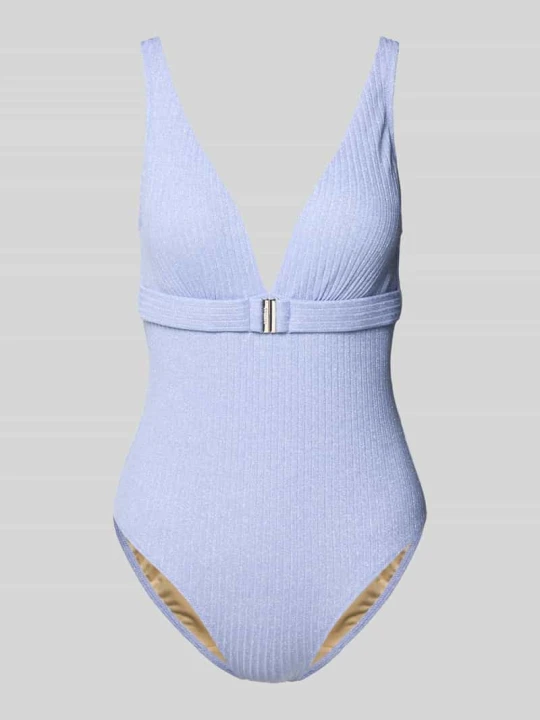 Zdjęcie produktu Kostium kąpielowy z paskiem model 'TINJIS' MARIE JO Jasnoniebieski