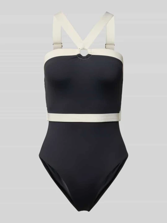 Zdjęcie produktu Kostium kąpielowy z szerokimi ramiączkami model 'Blanca Beach' JOOP! Czarny