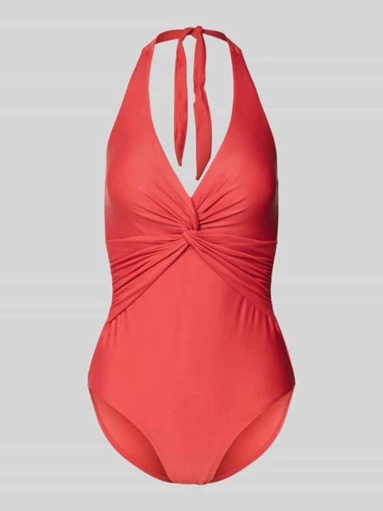 Zdjęcie produktu Kostium kąpielowy z wiązaniem na szyi model 'Kelli' Barts Czerwony