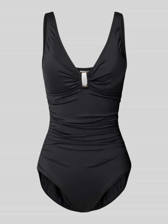 Zdjęcie produktu Kostium kąpielowy z wyjmowanymi miseczkami Lauren Ralph Lauren Czarny
