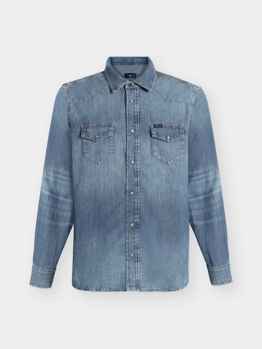 Zdjęcie produktu Koszula 7 For All Mankind jasnoniebieski denim