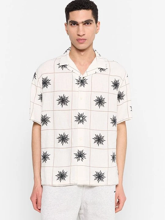 Zdjęcie produktu Koszula Abercrombie & Fitch mleczny