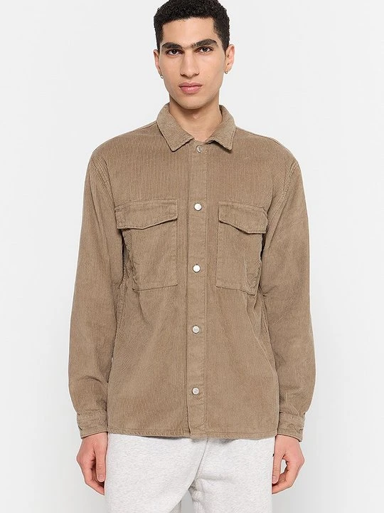 Zdjęcie produktu Koszula Abercrombie & Fitch jasny brąz