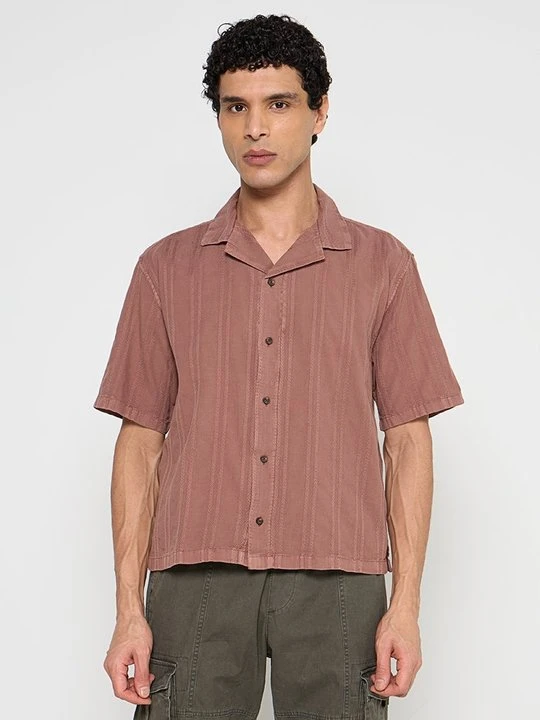 Zdjęcie produktu Koszula Abercrombie & Fitch jasnoczerwony