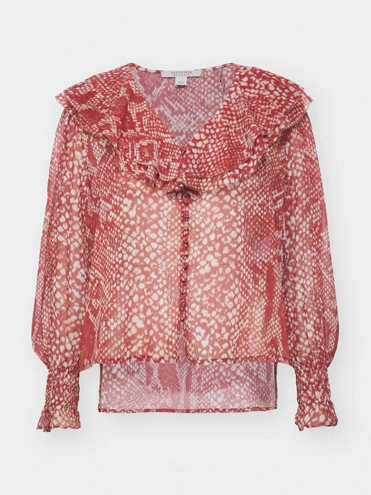 Zdjęcie produktu Bluzka AllSaints czerwony