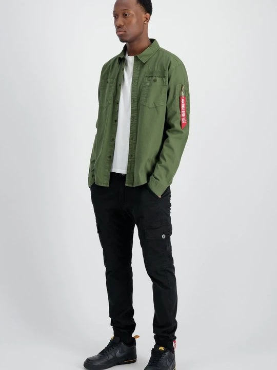 Zdjęcie produktu Koszula Alpha Industries oliwkowy melanż