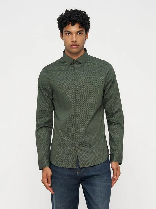 Zdjęcie produktu Koszula Armani Exchange neonowy pomarańcz