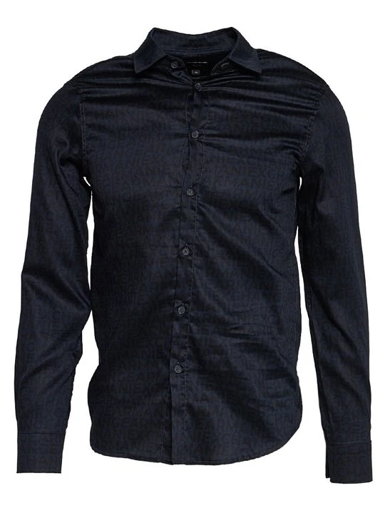 Zdjęcie produktu Koszula Armani Exchange niebieski denim