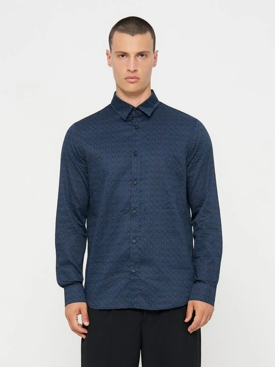 Zdjęcie produktu Koszula Armani Exchange niebieski denim