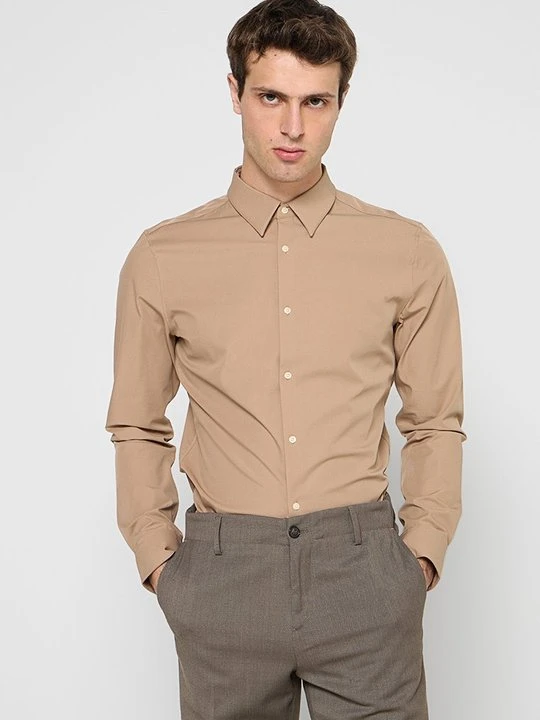 Zdjęcie produktu Koszula biznesowa Calvin Klein beżowy