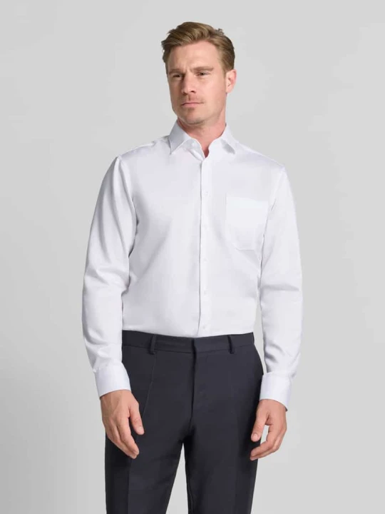 Zdjęcie produktu Koszula biznesowa o kroju regular fit z czystej bawełny model 'New Kent' Seidensticker Biały