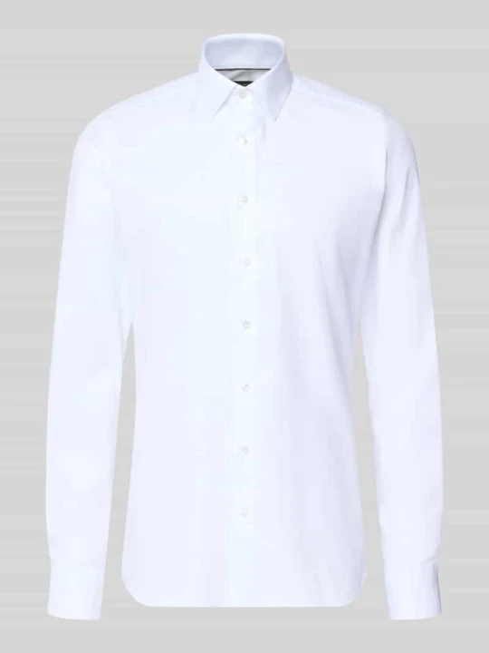 Zdjęcie produktu Koszula biznesowa o kroju slim fit z tkaniny skośnej z bardzo długim rękawem OLYMP Level 5 Biały