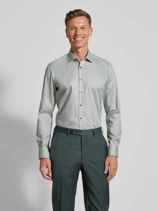 Zdjęcie produktu Koszula biznesowa o kroju slim fit z kołnierzykiem typu kent OLYMP Level 5 Zielony