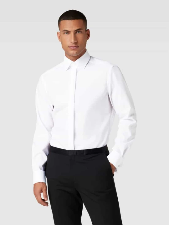 Zdjęcie produktu Koszula biznesowa o kroju modern fit z kołnierzykiem new kent model ‘NEW KENT’ Olymp Biały