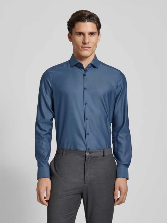 Zdjęcie produktu Koszula biznesowa Regular Fit w jakości premium Jake*s Granatowy