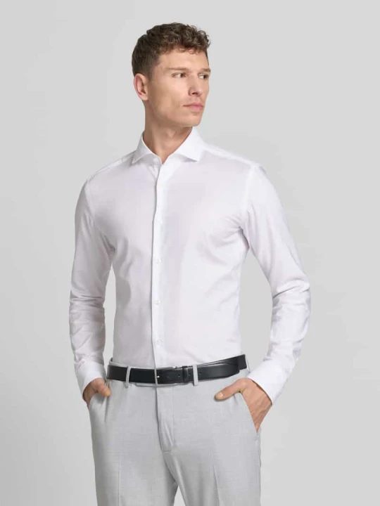Zdjęcie produktu Koszula biznesowa o kroju regular fit z bardzo długim rękawem Boss Biały