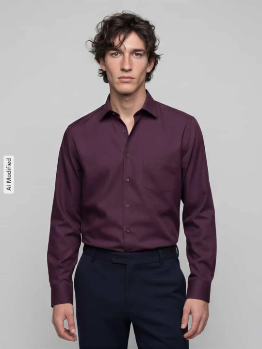 Zdjęcie produktu Koszula biznesowa o kroju regular fit z czystej bawełny model 'New Kent' Seidensticker Bordowy