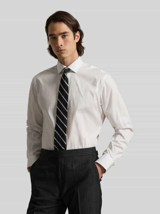 Zdjęcie produktu Koszula biznesowa o kroju regular fit z czystej bawełny Polo Ralph Lauren Biały