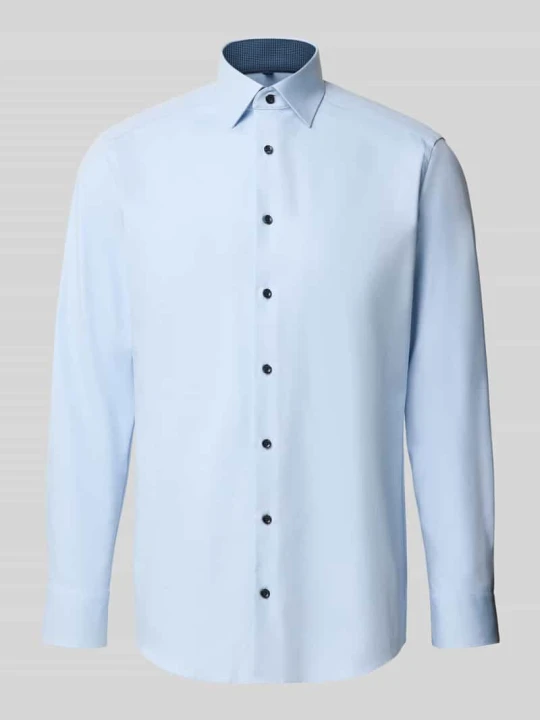 Zdjęcie produktu Koszula o kroju modern fit do garnituru z guzikami w kontrastowym kolorze Olymp