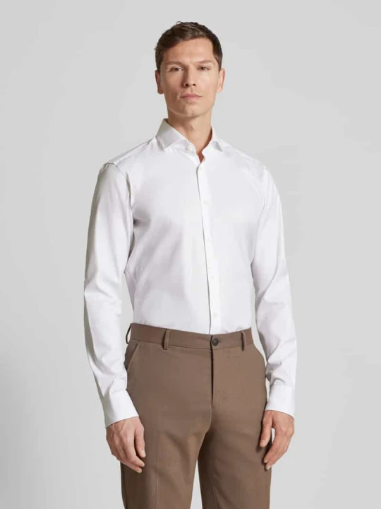 Zdjęcie produktu Koszula biznesowa o kroju regular fit z bardzo długim rękawem model ‘JOE’ Boss Biały