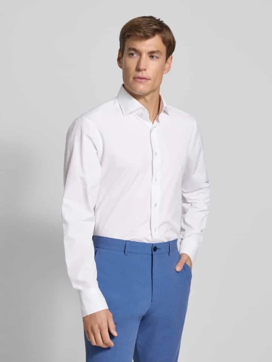 Zdjęcie produktu Koszula biznesowa o kroju regular fit z listwą guzikową model ‘Enno’ Carl Gross Złamany biały