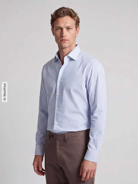 Zdjęcie produktu Koszula biznesowa o kroju regular fit z mieszanki bawełny model 'H-Joe-kent' Boss Błękitny