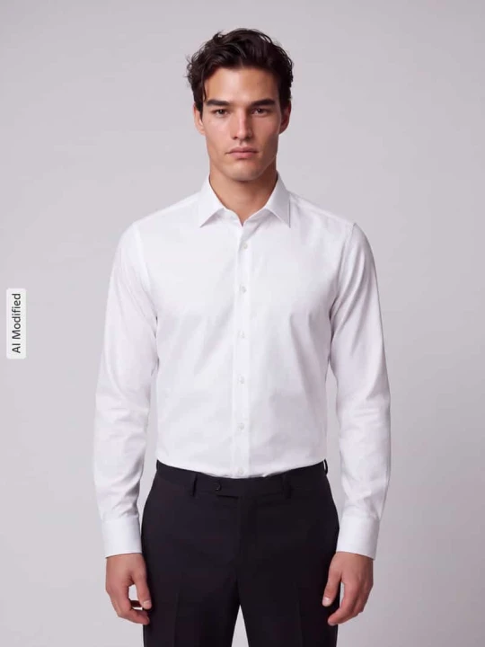 Zdjęcie produktu Koszula biznesowa o kroju shaping skinny fit z czystej bawełny OLYMP Level 5 Biały