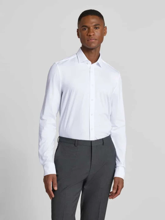 Zdjęcie produktu Koszula biznesowa o kroju slim fit w jakości premium OLYMP Level 5 Biały