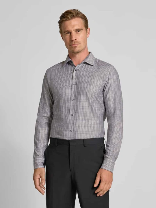 Zdjęcie produktu Koszula biznesowa o kroju slim fit o jakości premium model ‘HANK’ Boss Piaskowy
