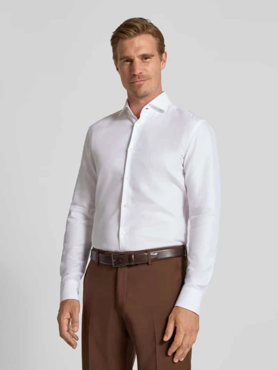 Zdjęcie produktu Koszula biznesowa o kroju slim fit o jakości premium model ‘HANK’ Boss Biały