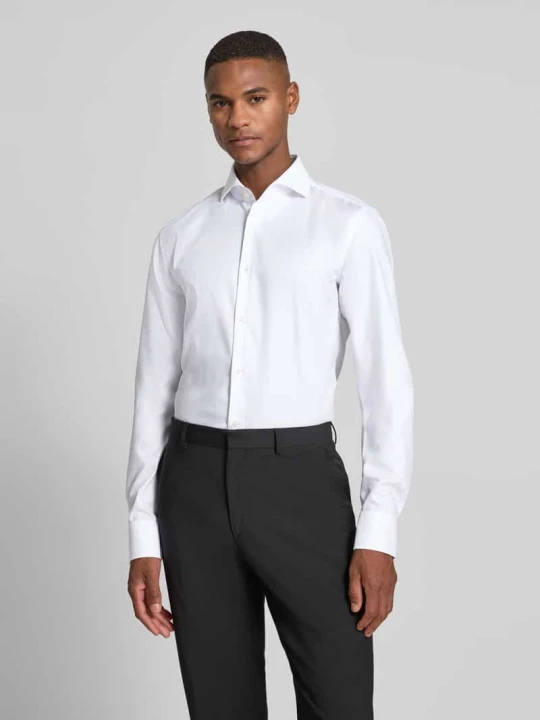 Zdjęcie produktu Koszula biznesowa o kroju slim fit z bardzo długim rękawem Boss Biały