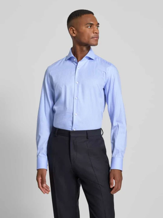 Zdjęcie produktu Koszula biznesowa o kroju slim fit z bardzo długim rękawem Boss Błękitny