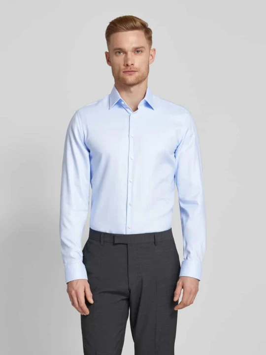 Zdjęcie produktu Koszula biznesowa o kroju slim fit z bardzo długim rękawem Jake*s Błękitny