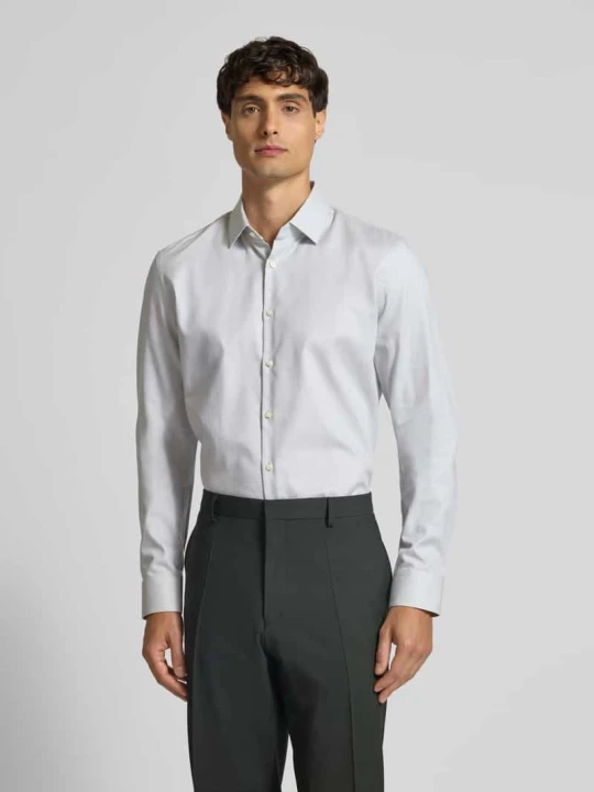 Zdjęcie produktu Koszula biznesowa o kroju slim fit z bardzo długim rękawem Jake*s Jasnozielony