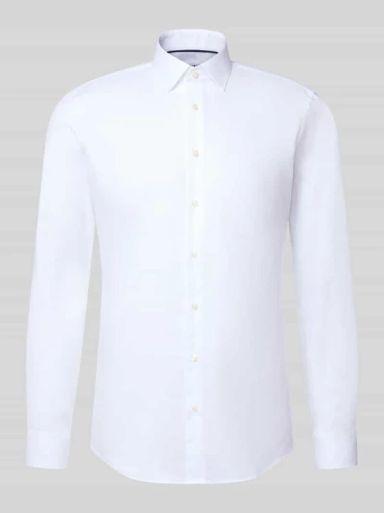 Zdjęcie produktu Koszula biznesowa o kroju slim fit z czystej bawełny Jake*s Biały