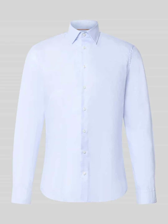 Zdjęcie produktu Koszula biznesowa o kroju slim fit z czystej bawełny Jake*s Błękitny