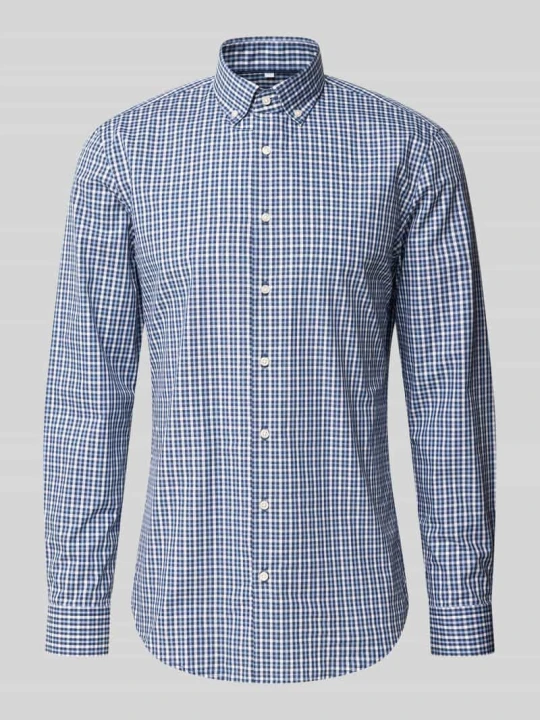 Zdjęcie produktu Koszula biznesowa o kroju slim fit z czystej bawełny Jake*s Błękitny