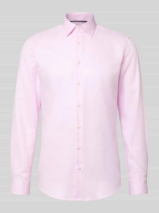 Zdjęcie produktu Koszula biznesowa o kroju slim fit z czystej bawełny Jake*s Mocnoróżowy