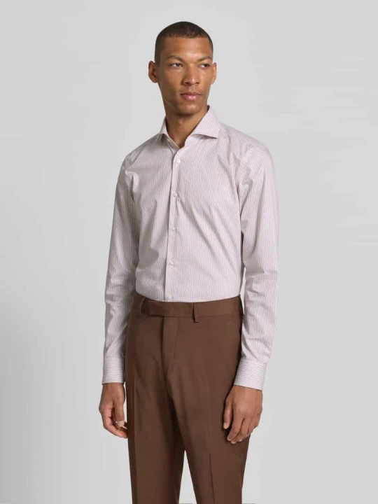 Zdjęcie produktu Koszula biznesowa o kroju slim fit z czystej bawełny model 'H-HANK-SP-B1' Boss Różowawy