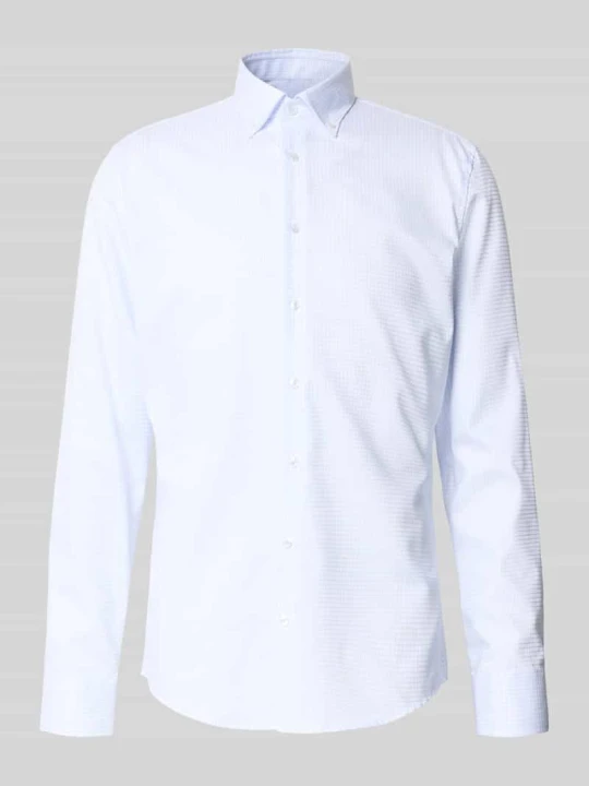 Zdjęcie produktu Koszula biznesowa o kroju slim fit z czystej bawełny model 'New B.D.' Seidensticker Błękitny