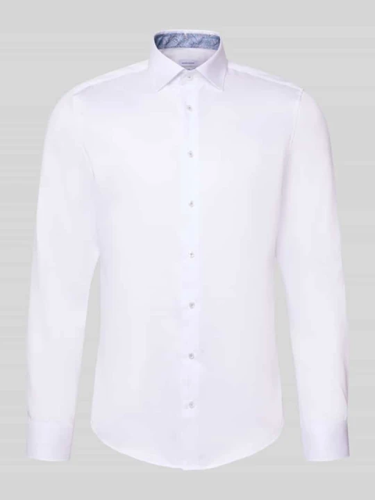 Zdjęcie produktu Koszula biznesowa o kroju slim fit z czystej bawełny Seidensticker Biały