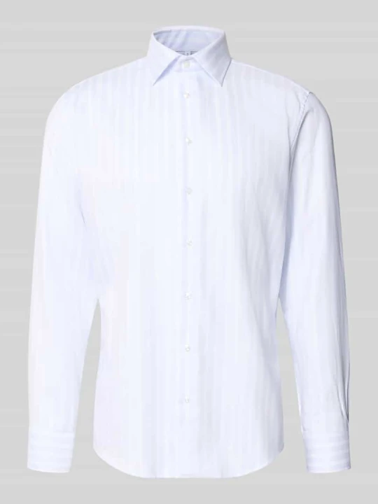 Zdjęcie produktu Koszula biznesowa o kroju slim fit z czystej bawełny Seidensticker Błękitny