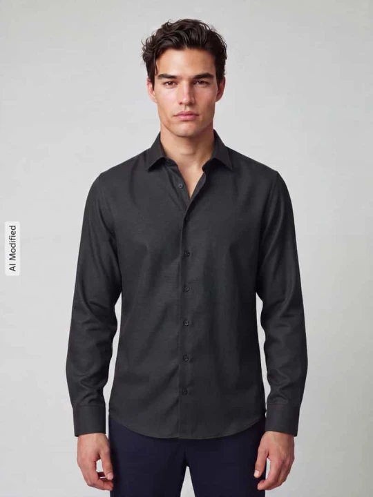 Zdjęcie produktu Koszula biznesowa o kroju slim fit z czystej bawełny Seidensticker Czarny