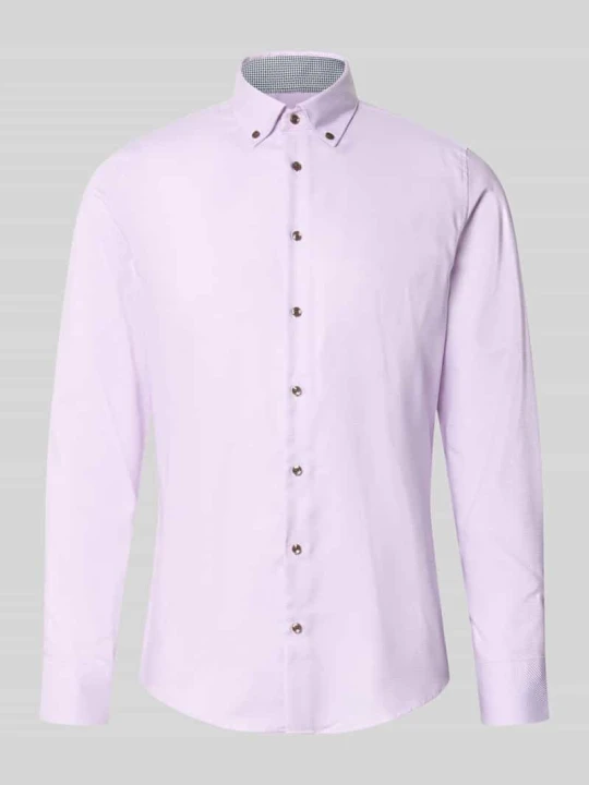Zdjęcie produktu Koszula biznesowa o kroju slim fit z czystej bawełny Seidensticker Jasnoróżowy