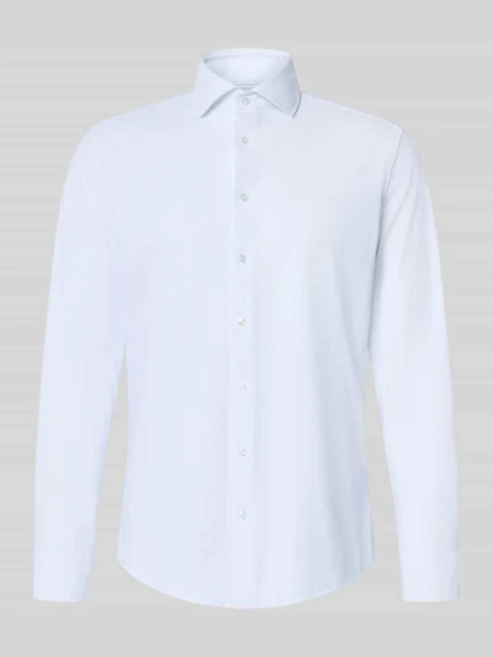 Zdjęcie produktu Koszula biznesowa o kroju slim fit z kołnierzem typu cutaway Seidensticker Błękitny