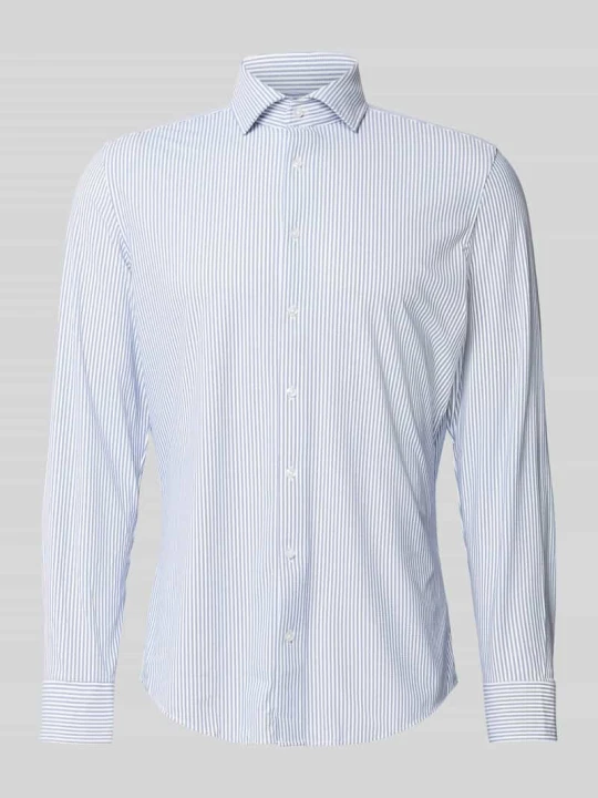Zdjęcie produktu Koszula biznesowa o kroju slim fit z kołnierzem typu cutaway Seidensticker Królewski niebieski