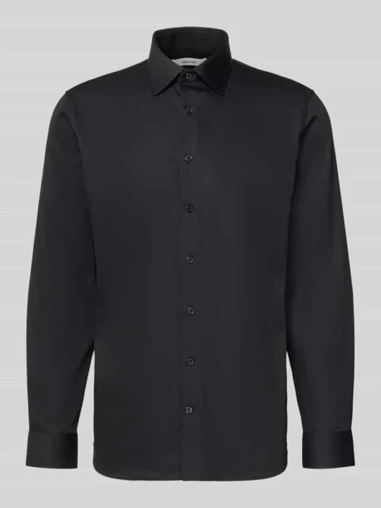 Zdjęcie produktu Koszula biznesowa o kroju slim fit z mieszanki bawełny model 'FILIP' Selected Czarny