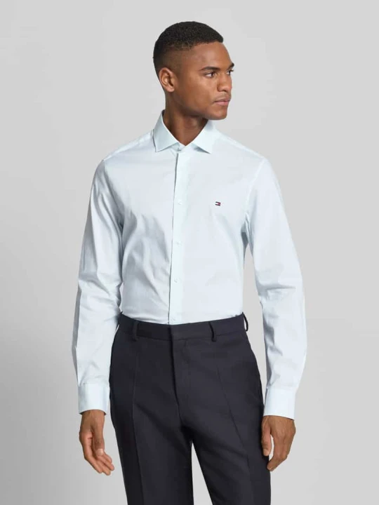 Zdjęcie produktu Koszula biznesowa o kroju tailored fit z mieszanki bawełny Tommy Hilfiger Miętowy