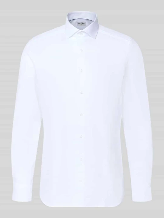 Zdjęcie produktu Koszula biznesowa o kroju slim fit z tkaniny big twill OLYMP Level 5 Biały