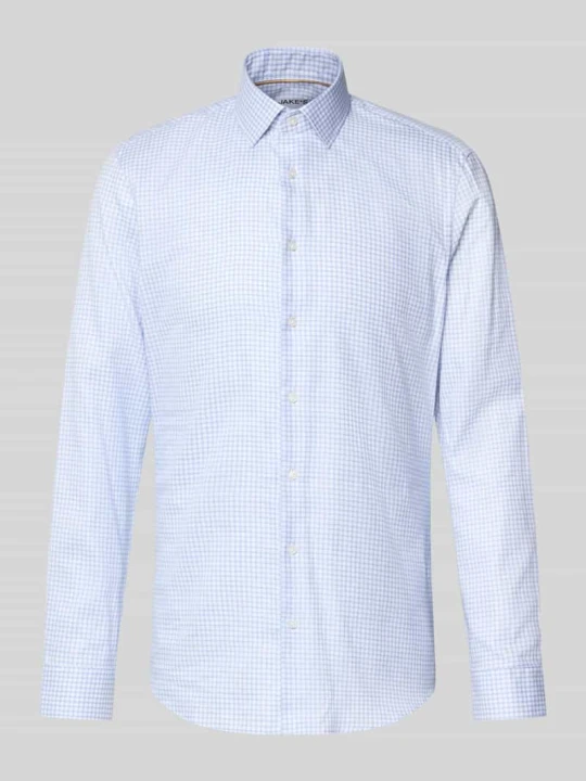Zdjęcie produktu Koszula biznesowa o kroju super slim fit z czystej bawełny Jake*s Jasnoniebieski